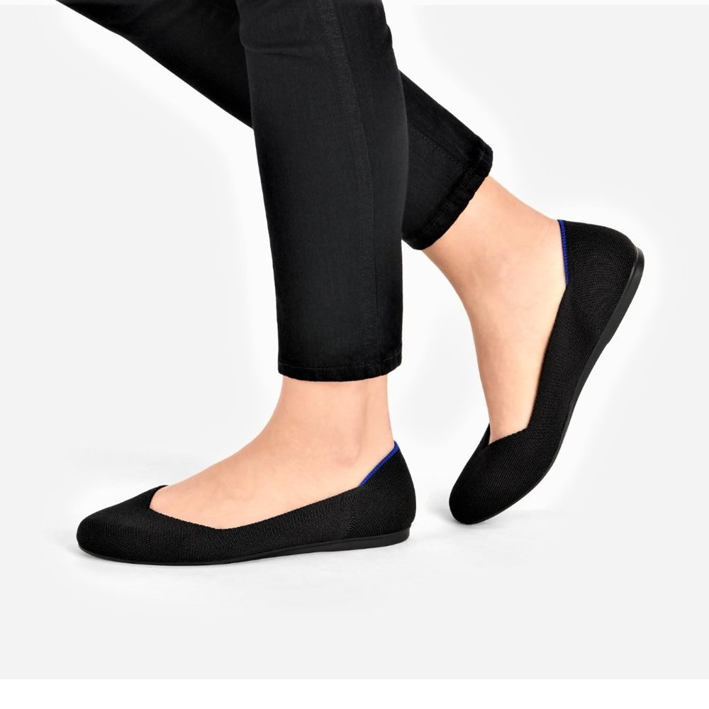 Rothy's Black Round Toe Flat - image 5